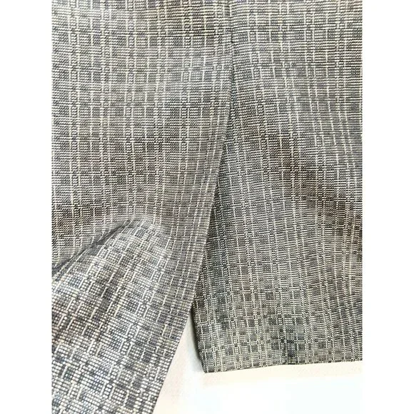 Jones Studio Women's Tweed Pencil Skirt Flat Front Size 24W Tan Back Slit Zip - Picture 9 of 11